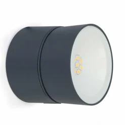 Applique murale d'extérieur Lutec Trumpet LED Anthracite, 1 lumière