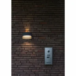 Applique murale d'extérieur Lutec Lotus LED Anthracite, 1 lumière