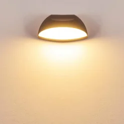 Applique murale d'extérieur Tanguro LED Noir, 1 lumière
