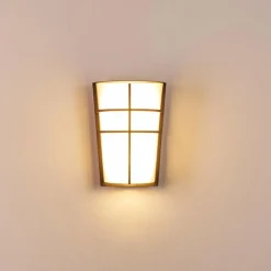 Applique murale d'extérieur Lamarche LED Anthracite, 2 lumières