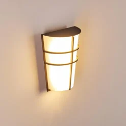 Applique murale d'extérieur Lamarche LED Anthracite, 2 lumières