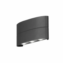 Applique murale d'extérieur Konstsmide Chieri LED Noir, 6 lumières