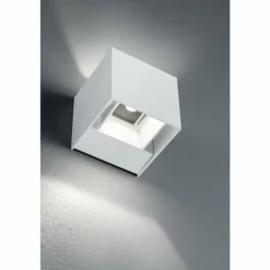 Applique murale d'extérieur Trio ADAJA LED Blanc, 2 lumières