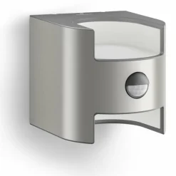 Applique murale d'extérieur Philips Grass LED Acier inoxydable, 2 lumières, Détecteur de mouvement
