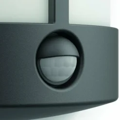 Applique murale d'extérieur Philips Stock LED Anthracite, 1 lumière, Détecteur de mouvement