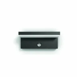 Applique murale d'extérieur Philips Bustan LED Anthracite, 2 lumières, Détecteur de mouvement