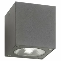 Applique murale d'extérieur LCD Brilon LED Gris, 1 lumière