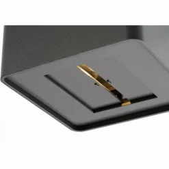 Applique murale d'extérieur LCD Siegen Gris, 2 lumières
