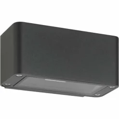 Applique murale d'extérieur LCD Eschwege LED Gris, 4 lumières