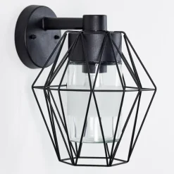 Applique murale d'extérieur Tartas Noir, 1 lumière