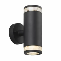 Applique murale d'extérieur Nordlux BIRK Noir, 2 lumières