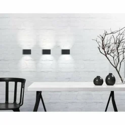 Applique murale d'extérieur Nordlux NENE LED Noir, 1 lumière