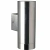 Applique murale d'extérieur Nordlux TIN Acier inoxydable, 2 lumières