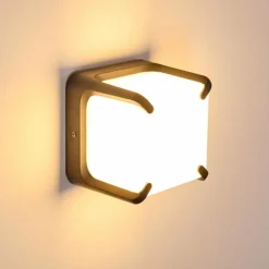 Applique murale d'extérieur Armor LED Anthracite, 1 lumière