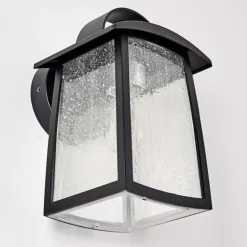 Applique murale d'extérieur Trosa Noir, 1 lumière