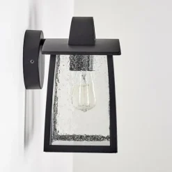 Applique murale d'extérieur Trosa Noir, 1 lumière