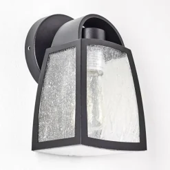 Applique murale d'extérieur Trosa Noir, 1 lumière