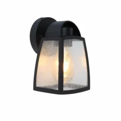 Applique murale d'extérieur Lutec KELSEY Noir, 1 lumière