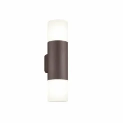 Applique murale d'extérieur Trio Leuchten HOOSIC Rouille, 2 lumières