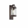 Applique murale d'extérieur Trio Leuchten SAMBESI Rouille, 1 lumière