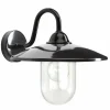 Applique murale d'extérieur KS Verlichting Brig Noir, 1 lumière