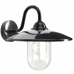 Applique murale d'extérieur KS Verlichting Brig Noir, 1 lumière
