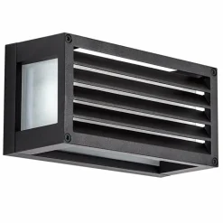 Applique murale d'extérieur KS Verlichting Bars Noir, 1 lumière
