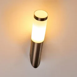 Applique murale d'extérieur Norburg Acier inoxydable, 1 lumière