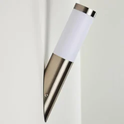 Applique murale d'extérieur Norburg Acier inoxydable, 1 lumière