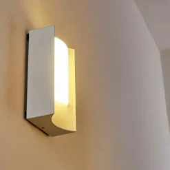 Applique murale d'extérieur Lamoliere LED Blanc, 1 lumière