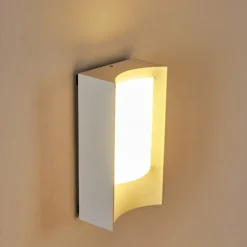 Applique murale d'extérieur Lamoliere LED Blanc, 1 lumière