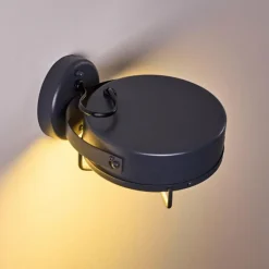 Applique murale d'extérieur Gotter LED Anthracite, 1 lumière
