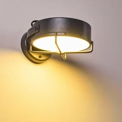 Applique murale d'extérieur Gotter LED Anthracite, 1 lumière