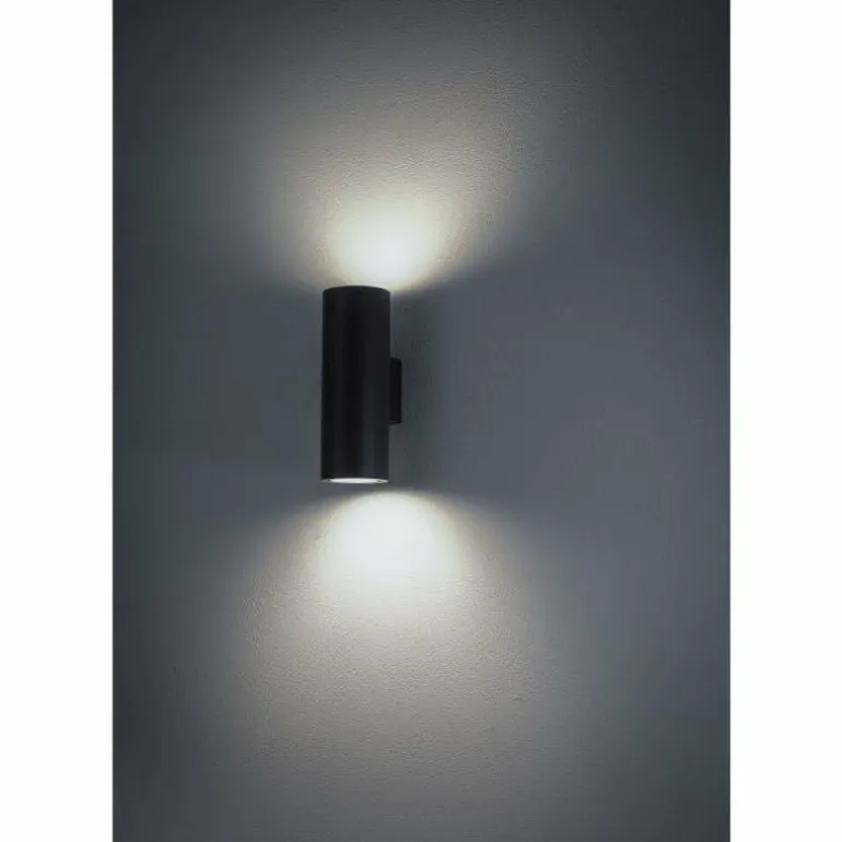 Applique murale d'extérieur Mantra VOLCANO Gris, 2 lumières