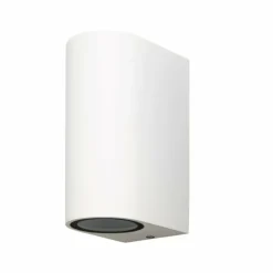 Applique murale d'extérieur Mantra KANDANCHU Blanc, 2 lumières