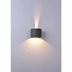 Applique murale d'extérieur Mantra DAVOS LED Gris, 1 lumière