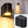 Applique murale d'extérieur Nordborg LED Noir, 1 lumière