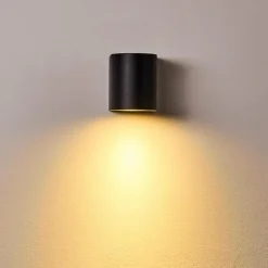 Applique murale d'extérieur Nordborg LED Noir, 1 lumière