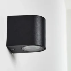 Applique murale d'extérieur Nordborg LED Noir, 1 lumière