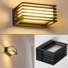 Applique murale d'extérieur Michele LED Noir, 1 lumière
