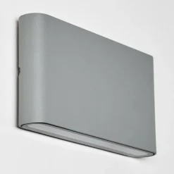 Applique murale d'extérieur Tinglev LED Gris, 2 lumières