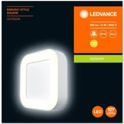 Applique murale d'extérieur LEDVANCE ENDURA Blanc, 1 lumière