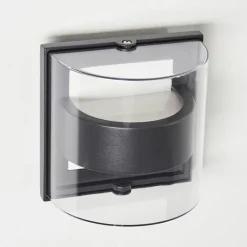Applique murale d'extérieur Sauerbek LED Noir, 2 lumières