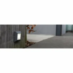 Applique murale d'extérieur LUTEC HELENA LED Anthracite, 1 lumière