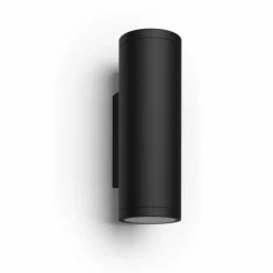 Applique murale d'extérieur Philips Hue Ambiance White & Color Appear LED Noir, 2 lumières, Changeur de couleurs