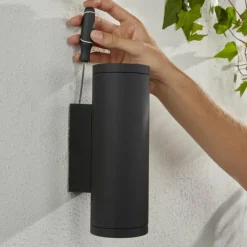 Applique murale d'extérieur Philips Hue Ambiance White & Color Appear LED Noir, 2 lumières, Changeur de couleurs