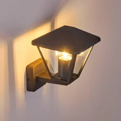 Applique murale d'extérieur Malmberget Transparent, 1 lumière