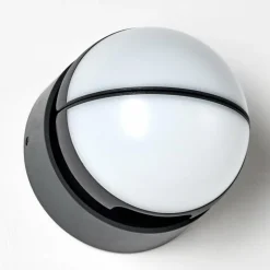 Applique murale d'extérieur Alghero LED Anthracite, 2 lumières