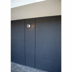 Applique murale d'extérieur Lutec Cuba LED Anthracite, 1 lumière