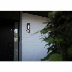 Applique murale d'extérieur Lutec Urban Anthracite, 1 lumière